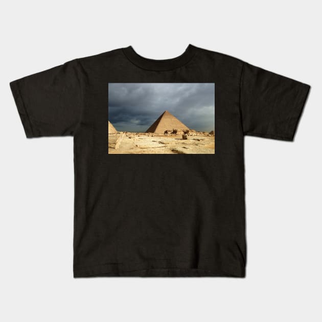 Storm Approaching Kids T-Shirt by SHappe